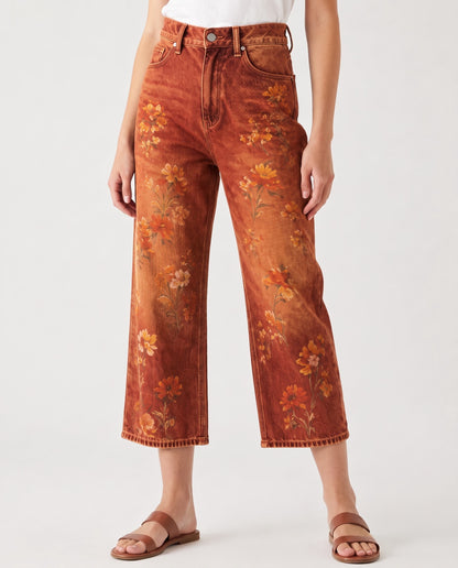 Desert Bloom RB-BOT24 – Front View – Riley – Denim
