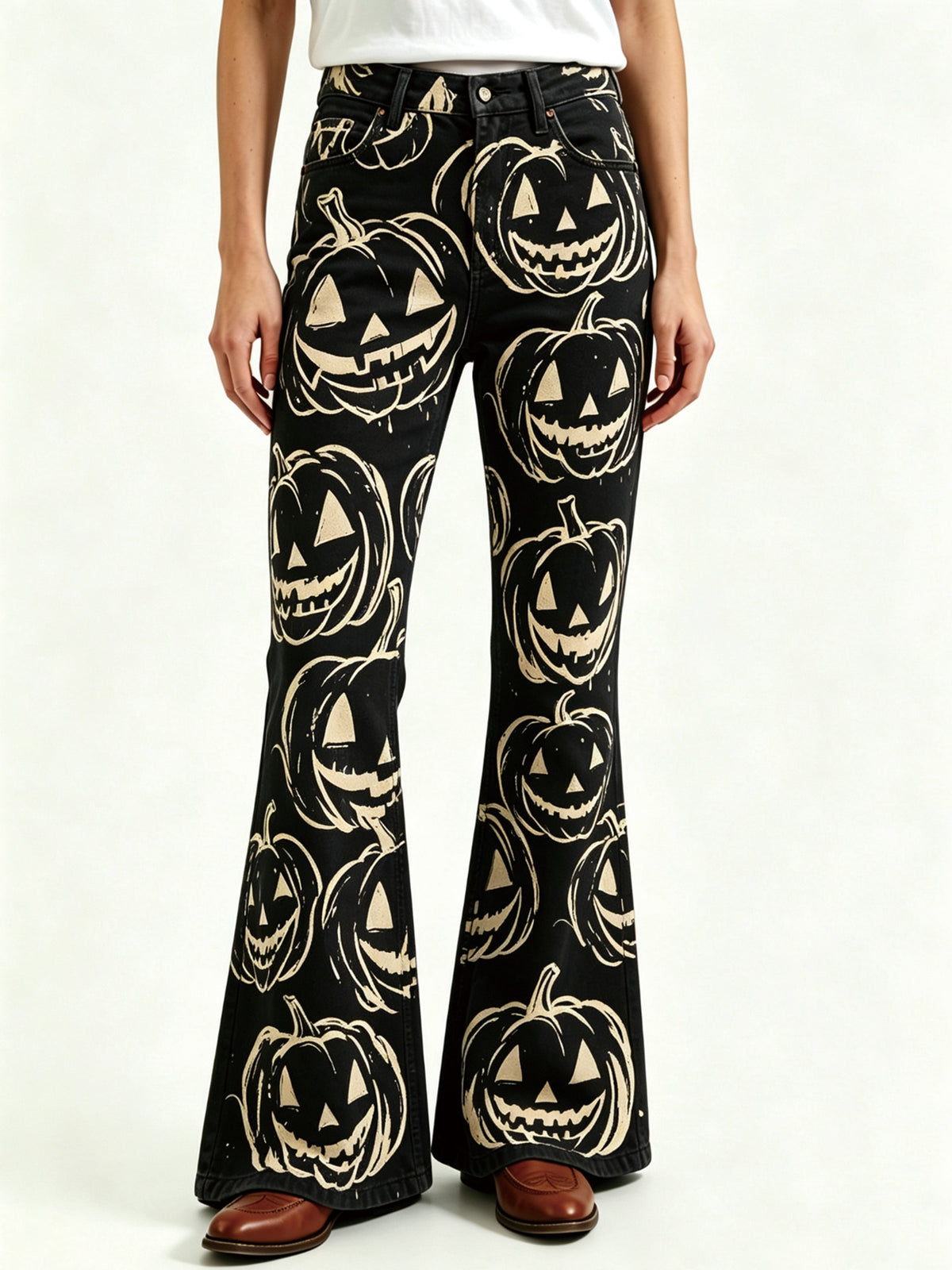 Pumpkin Prairie RB-BOT04 – Front View – Riley – black