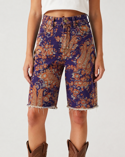 Paisley Prairie Deep RB-BOT08 – Front View – Riley – Deep Purple