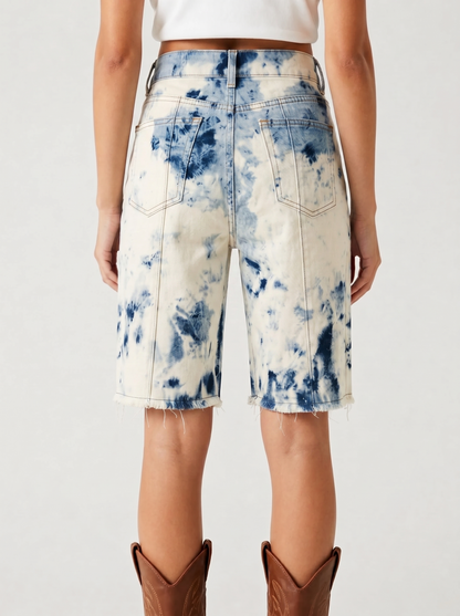 Moonlit Bloom RB-BOT23 – Front View – Riley – Medium Blue