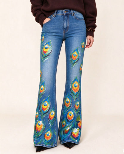 Peacock Trail Flare Jeans