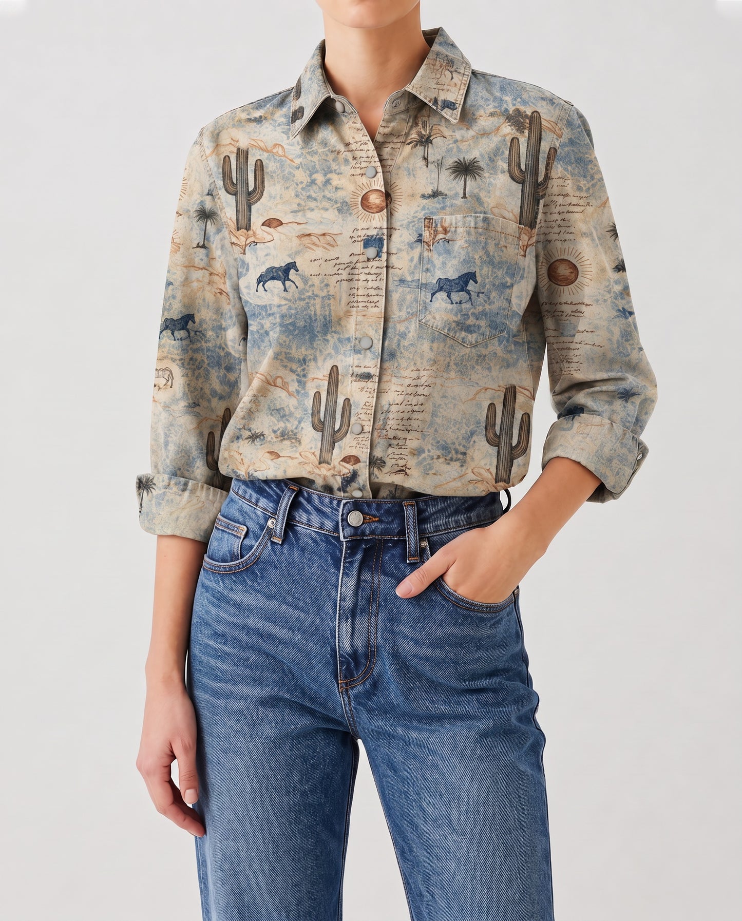 Desert Mirage RB-TOP16 – Front View – Riley – Blue