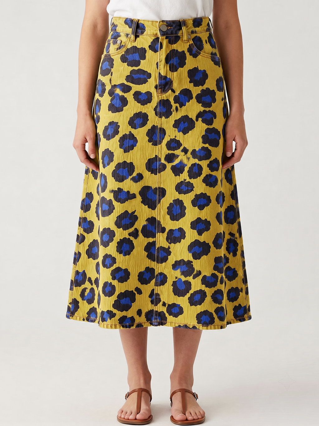 Sagebrush Mirage Mustard RB-SKT10 – Front View – Jessie – Mustard Yellow