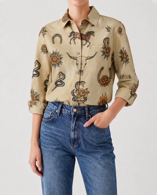 Desert Reckoning RB-TOP16 – Front View – Riley – beige