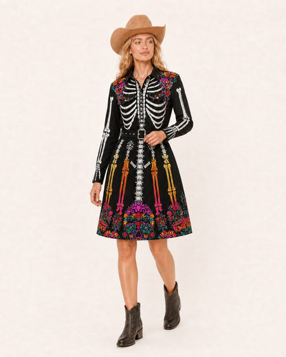 Boneyard Bloom RB-DRS12 – Front View – Riley – Black