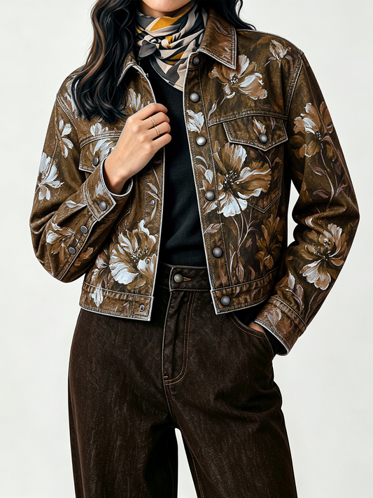 Autumn Homestead RB-JKT01 – Front View – Riley – Brown