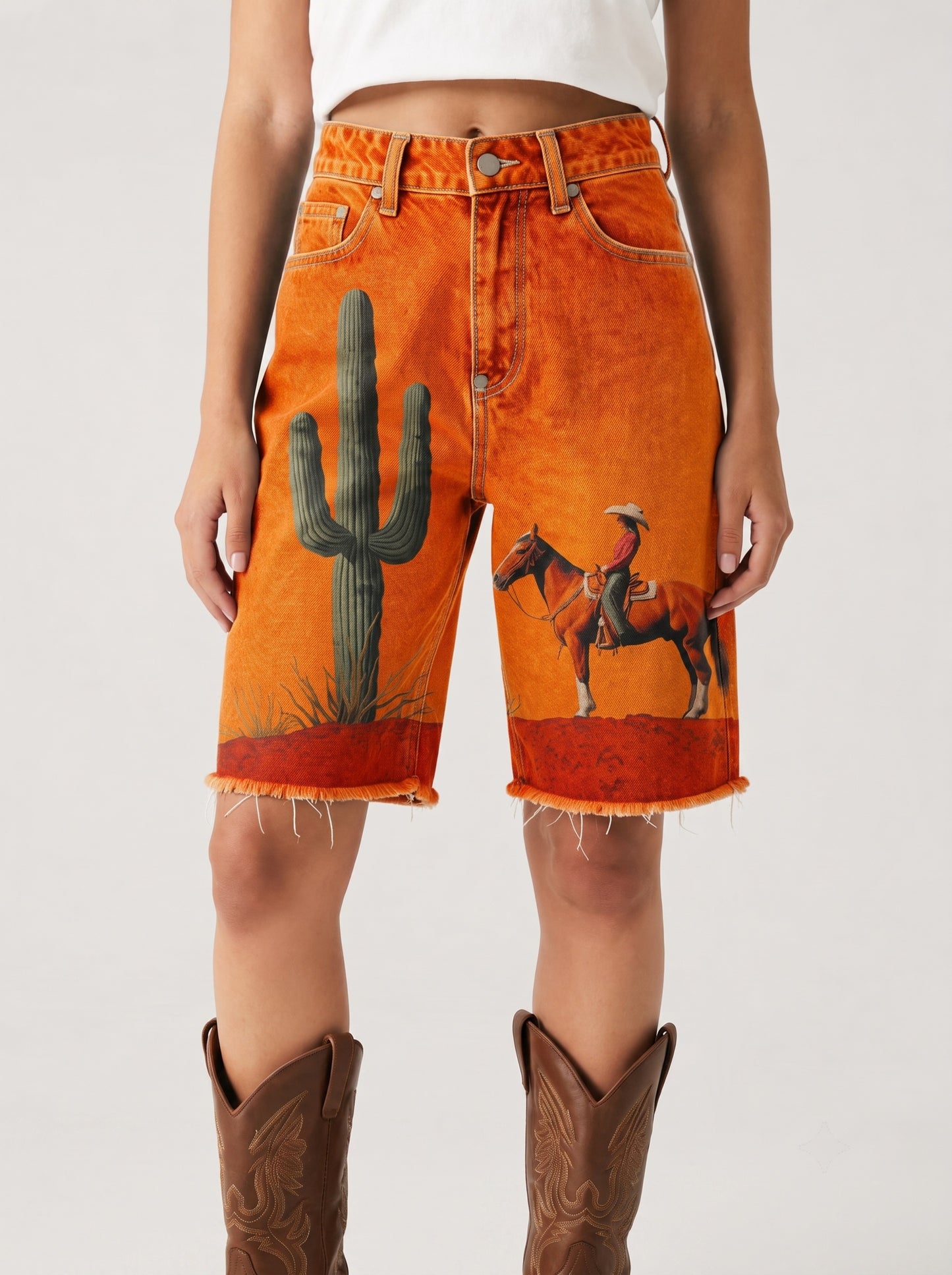 Desert Rider Orange RB-BOT08 – Front View – Riley – orange