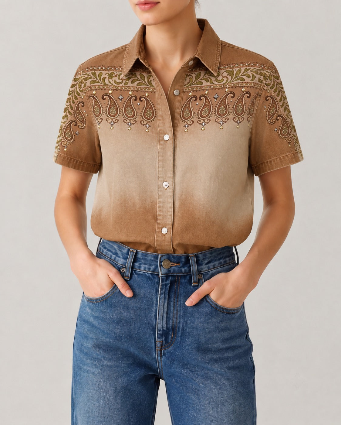 Desert Mirage RB-TOP15 – Front View – Riley – tan
