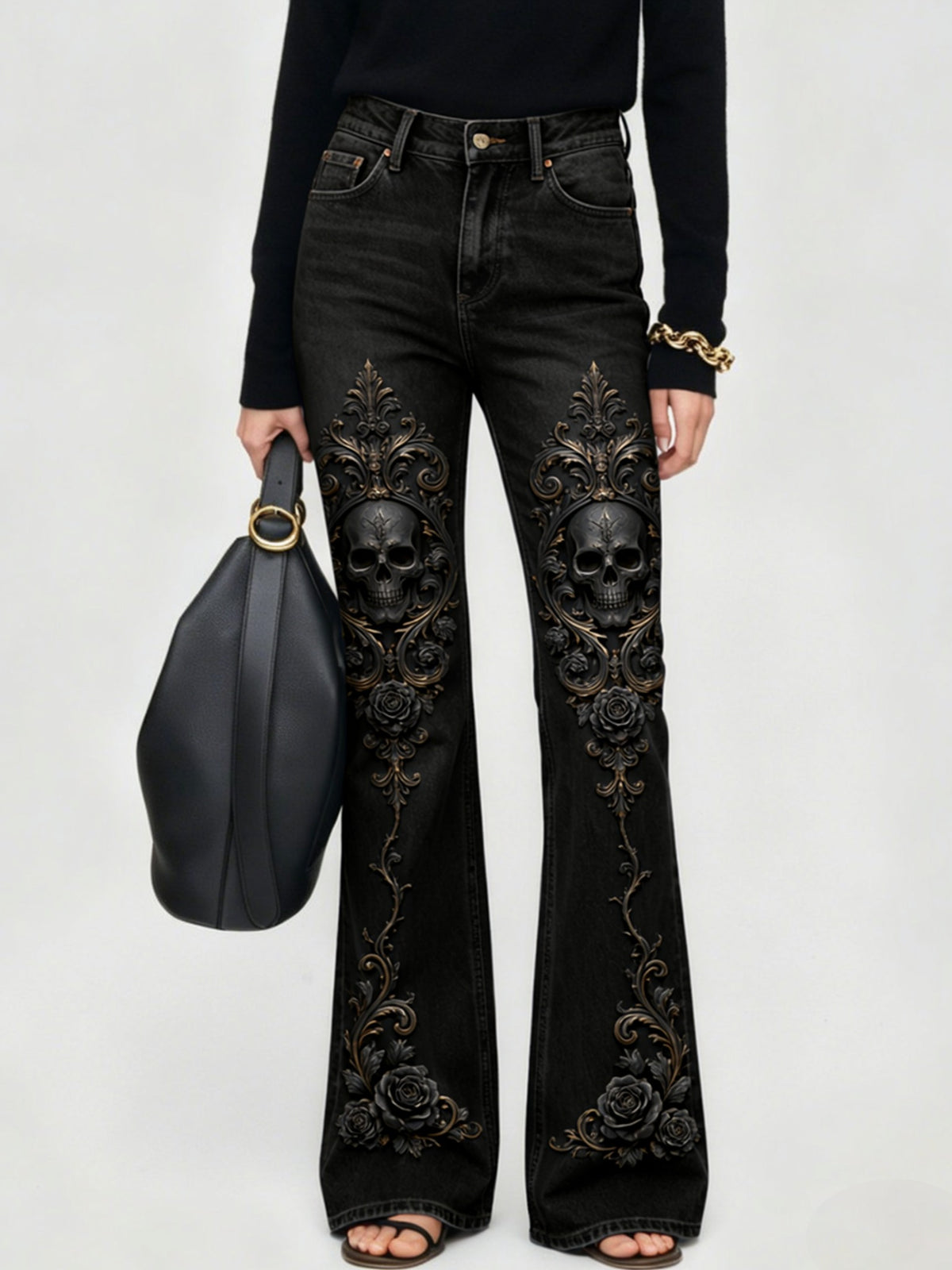 Iron Rose Bootcut Jeans
