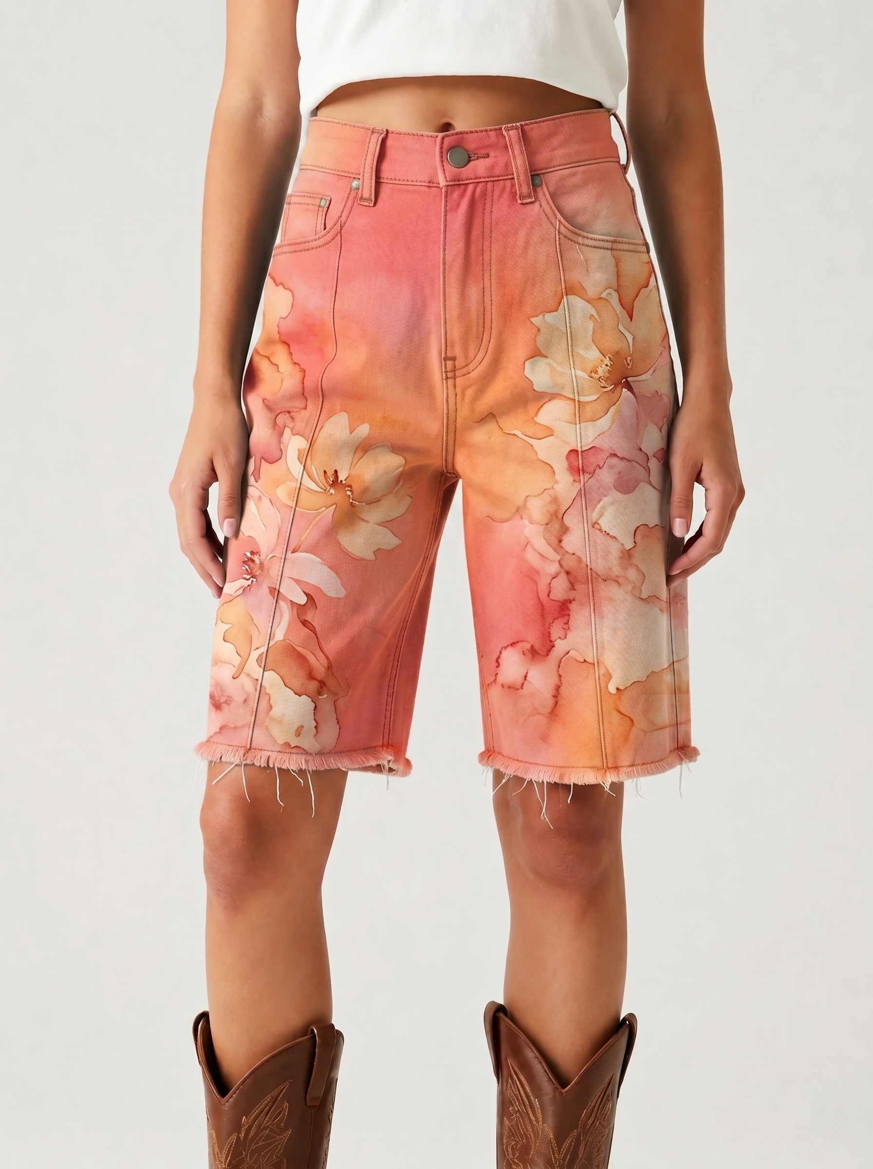 Midnight Bloom RB-BOT23 – Front View – Riley – Medium Blue