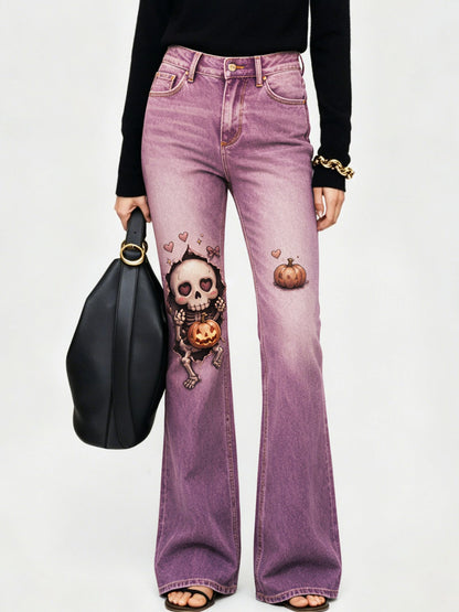 Desert Skull Bootcut Jeans