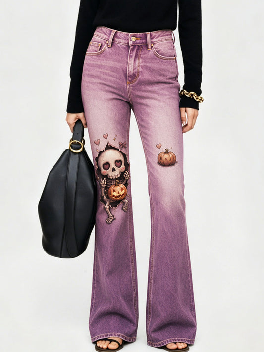 Desert Skull Bootcut Jeans