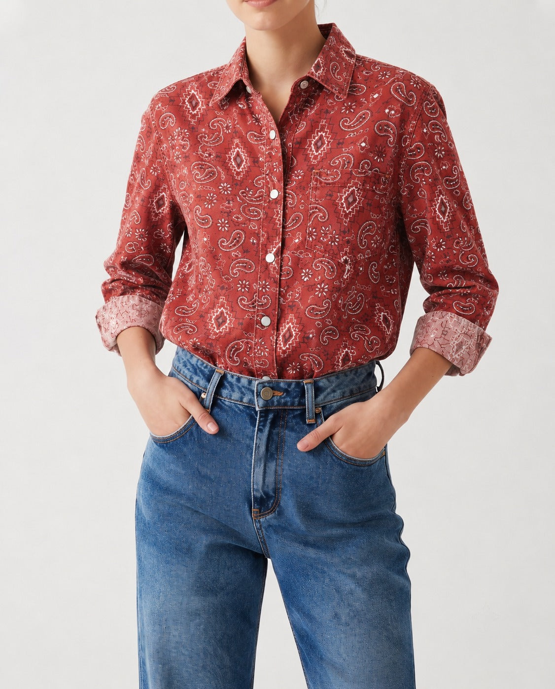 Prairie Ember RB-TOP16 – Front View – Riley – red