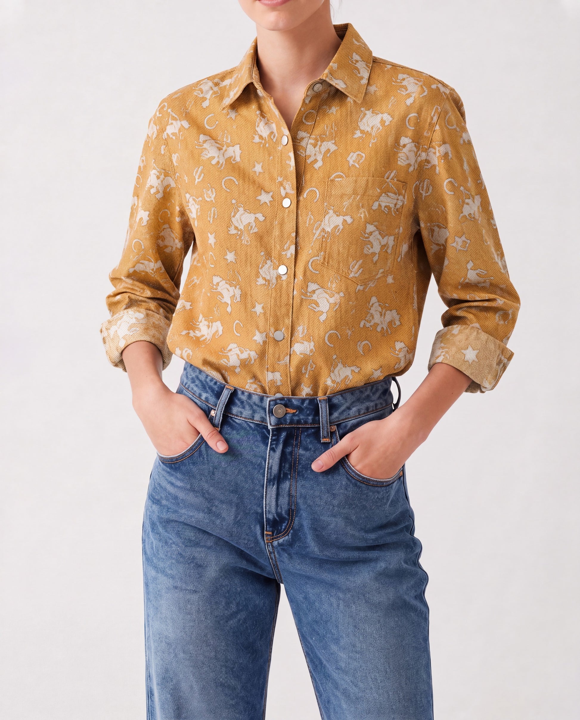 Prairie Rebel RB-TOP16 – Front View – Riley – Mustard