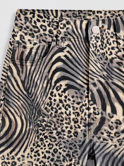 Trail Stripe Bootcut Jeans