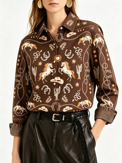 Desert Rodeo RB-TOP16 – Front View – Riley – Brown