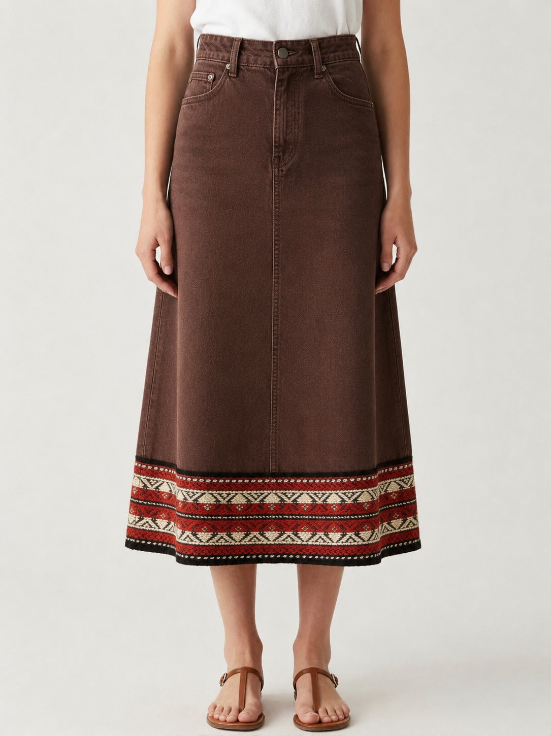Desert Mirage Brown RB-SKT10 – Front View – Riley – brown