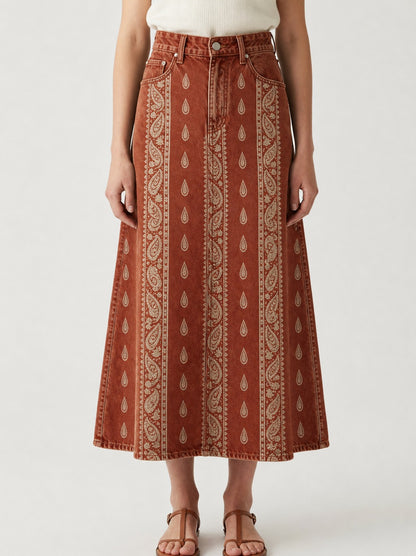 Prairie Mirage RB-SKT10 – Front View – Riley – rust