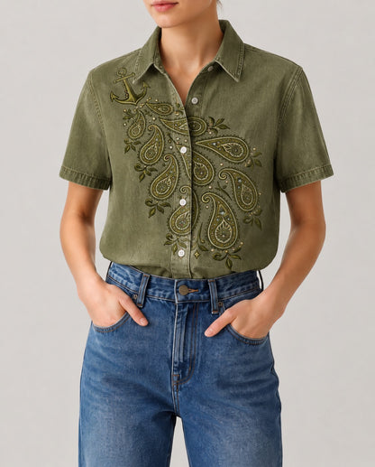 Prairie Anchor RB-TOP15 – Front View – Riley – Olive Green