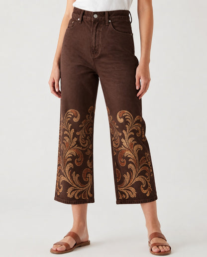 Prairie Vine RB-BOT24 – Front View – Riley – Denim