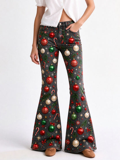 Rodeo Ornament Roundup Flare Jeans