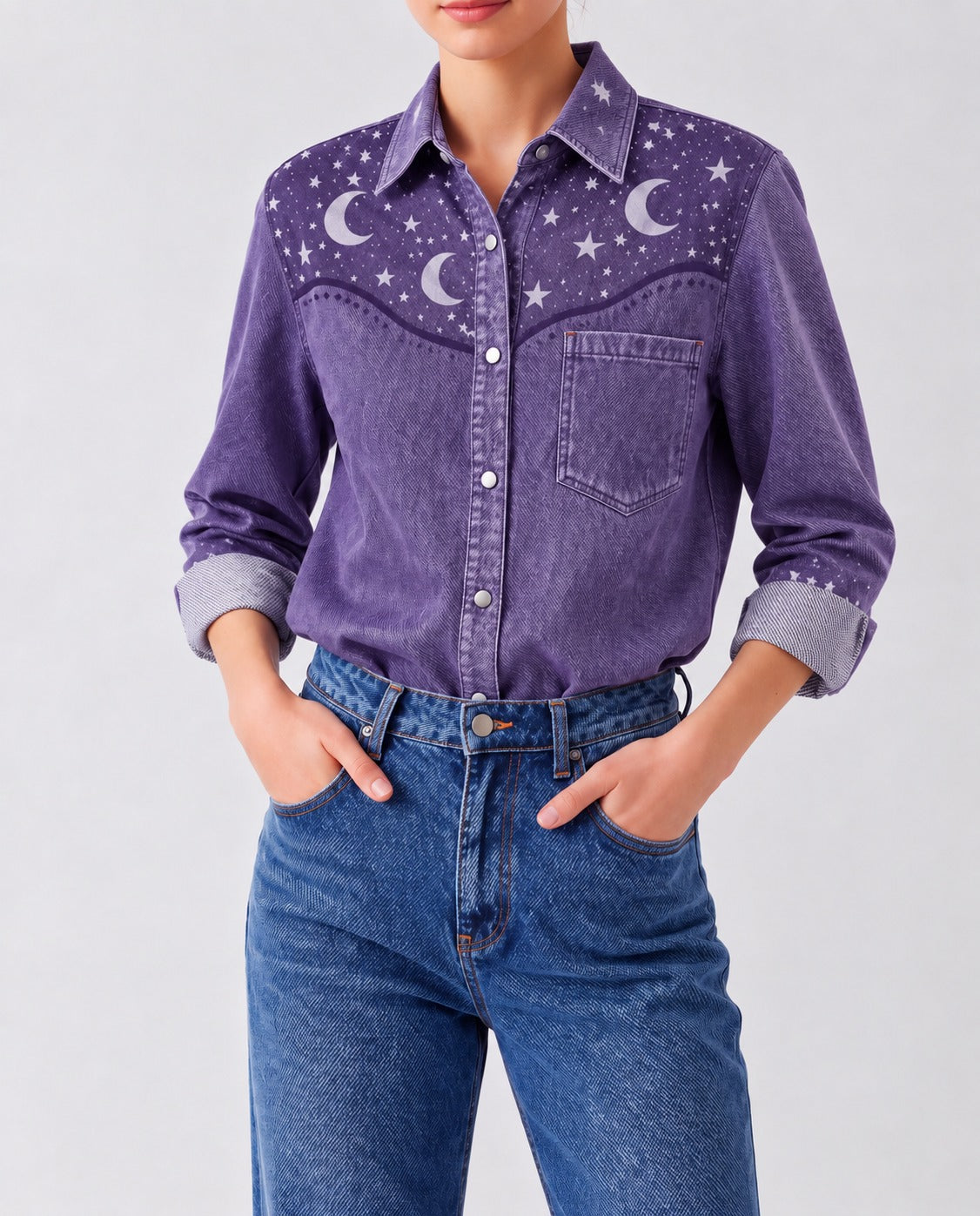Starry Night Ride RB-TOP16 – Front View – Riley – Purple