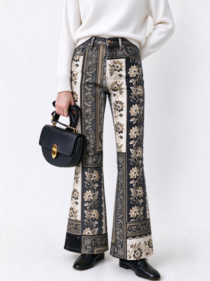 Frontier Bloom Flare Jeans
