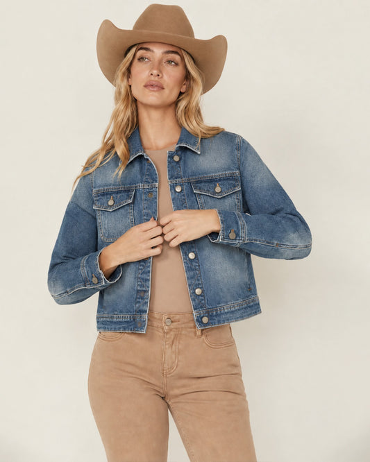 Prairie Breeze RB-JKT01 – Front View – Riley – Denim Blue