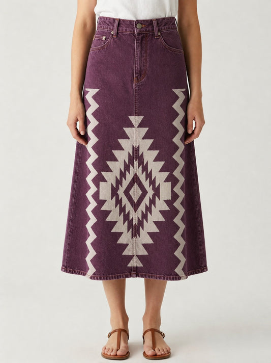 Desert Mirage Purple RB-SKT10 – Front View – Riley – Purple