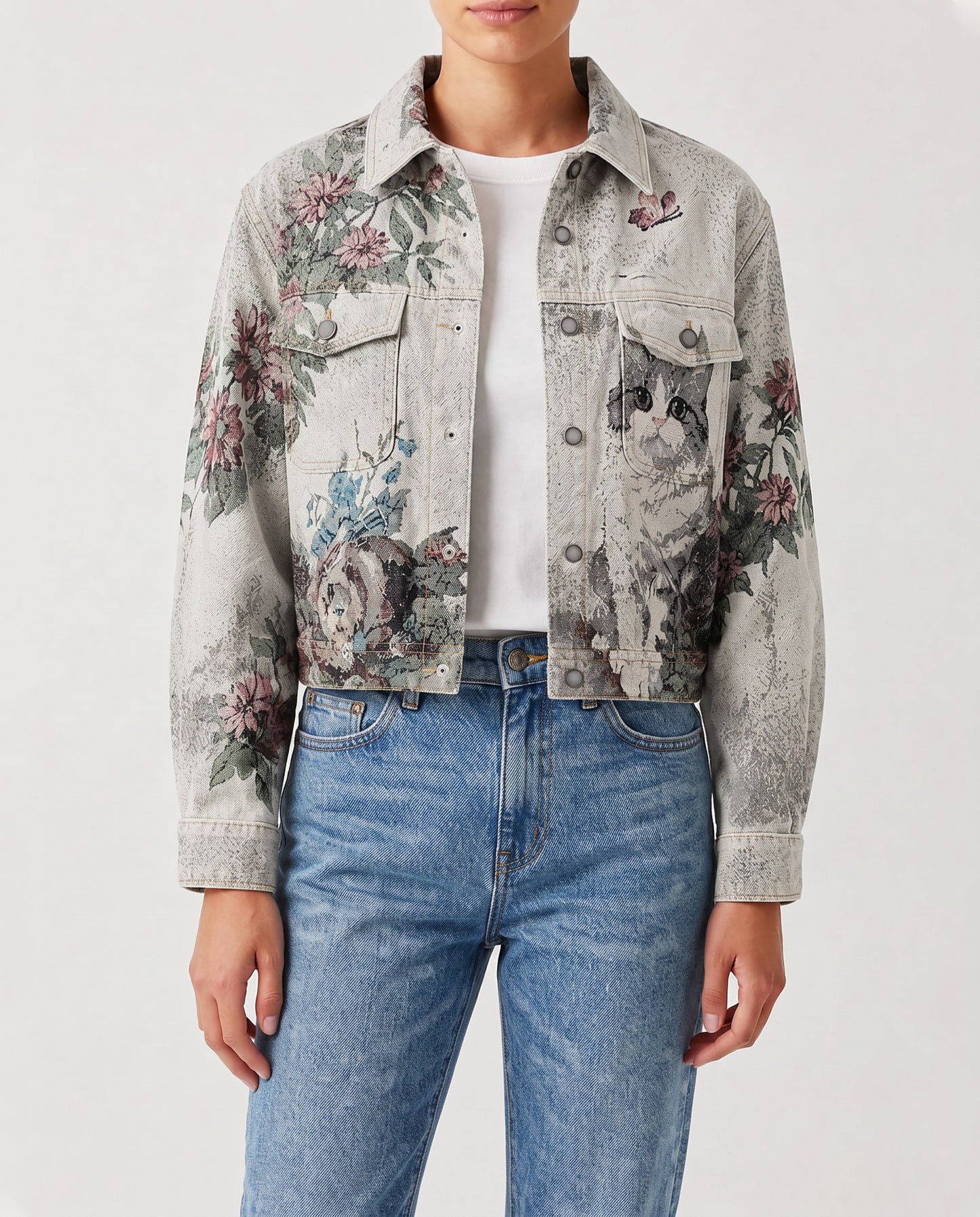 Prairie Whisker RB-JKT01 – Front View – Riley – off-white