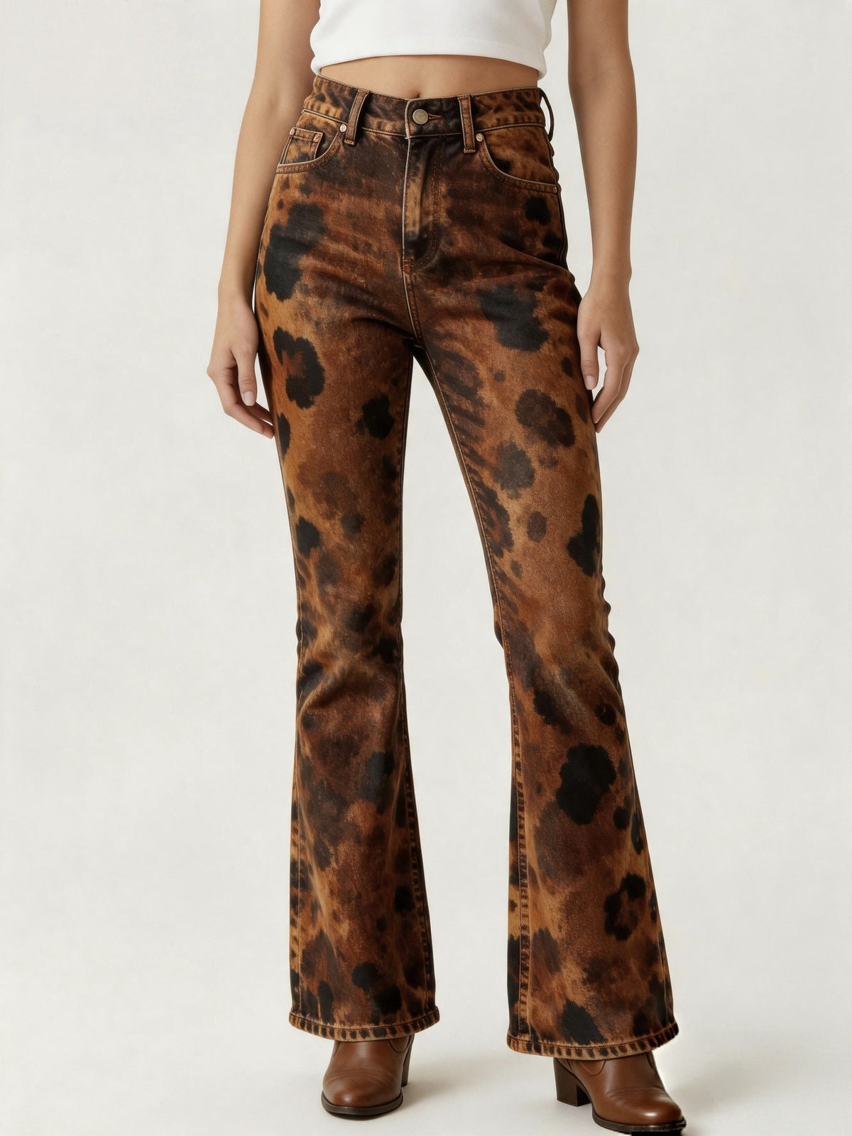 Bison Hide Bootcut Jeans