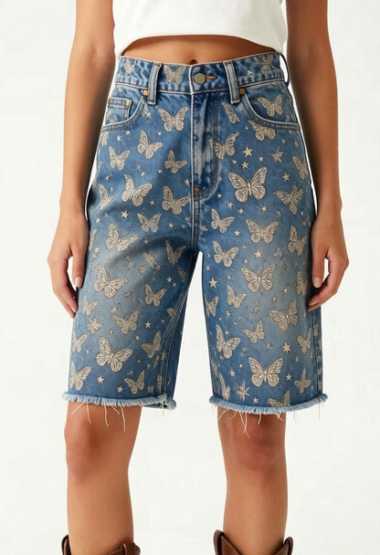 Butterfly Rodeo Denim Blue RB-BOT08 – Front View – Riley – Denim Blue