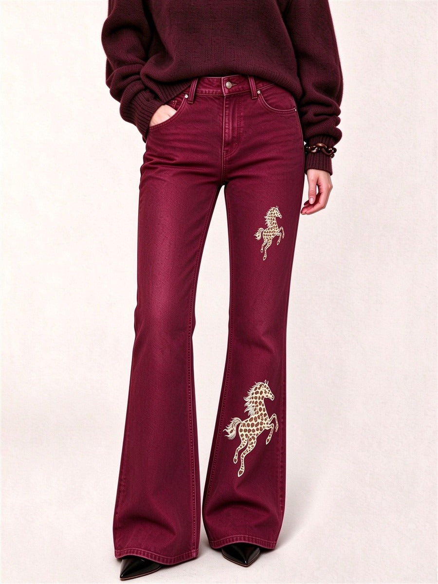 Ranch Horse Flare Jeans