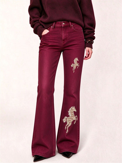 Ranch Horse Flare Jeans