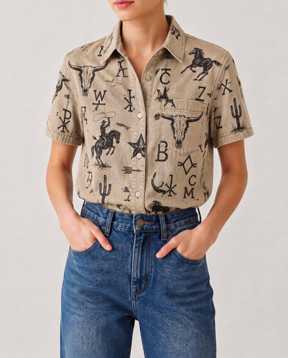 Cactus Crossroads RB-TOP15 – Front View – Riley – beige