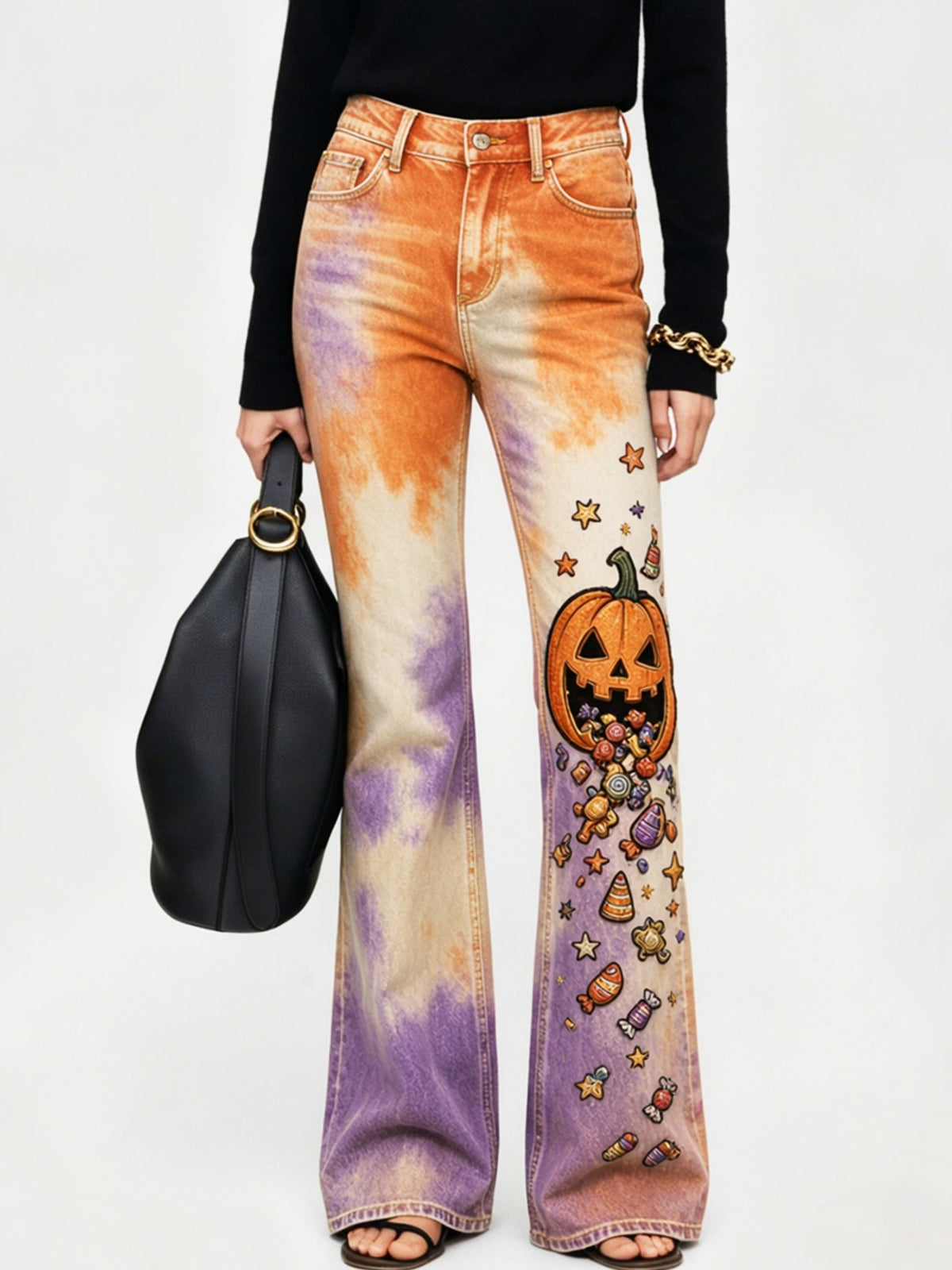 Pumpkin Sky Bootcut Jeans
