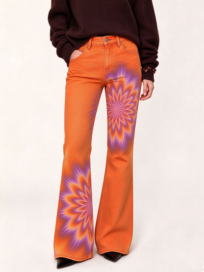 Trail Bloom Flare Jeans