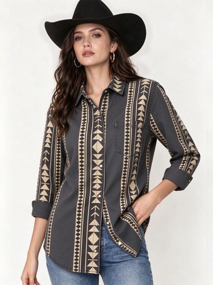 Desert Mirage 028 RB-TOP16 – Front View – Riley – Charcoal