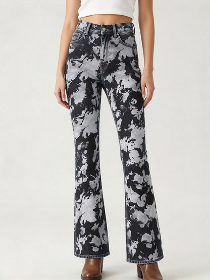 Midnight Prairie Blossom Bootcut Jeans