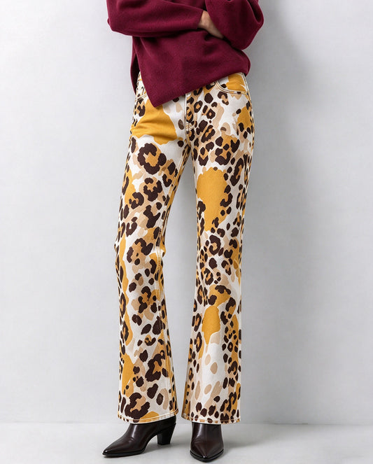 Mustang Leopard Trail Bootcut Jeans
