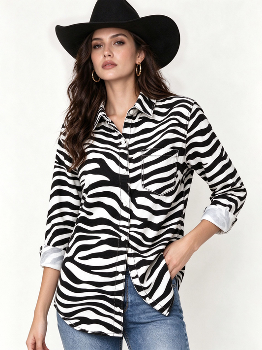 Zebra Ridge RB-TOP16 – Front View – Riley – Black
