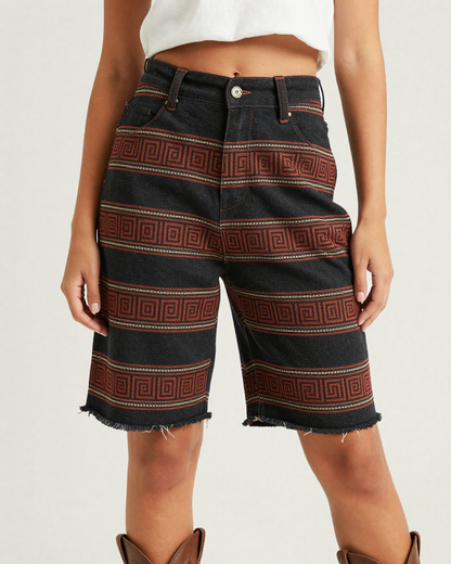 Obsidian Rust Key Pattern RB-BOT08 – Front View – Jessie – Red