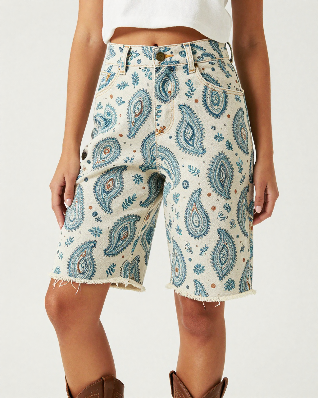 Medium Teardrop RB-BOT08 – Front View – Jessie – Indigo