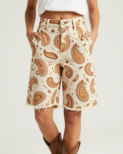 Woodgrain Paisley RB-BOT08 – Front View – Jessie – Honey / Brown
