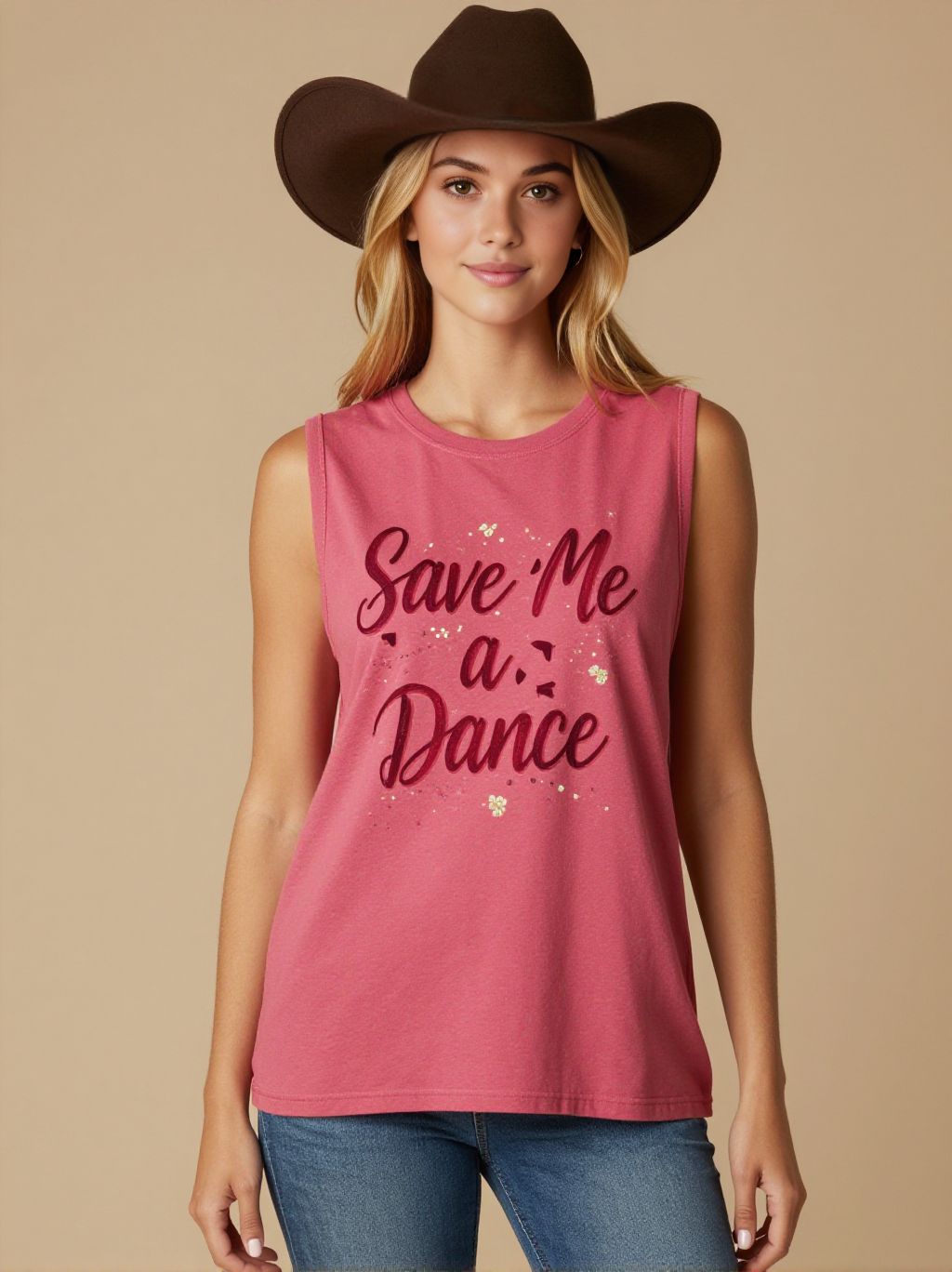 Save Me a Dance RB-TOP13 – Front View – Riley – Washed Rose