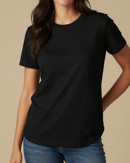 Built to Win Washed Tee – Front View – Jessie
