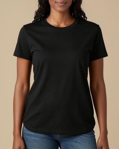 Rodeo Ready Washed Tee – Front View – Amara