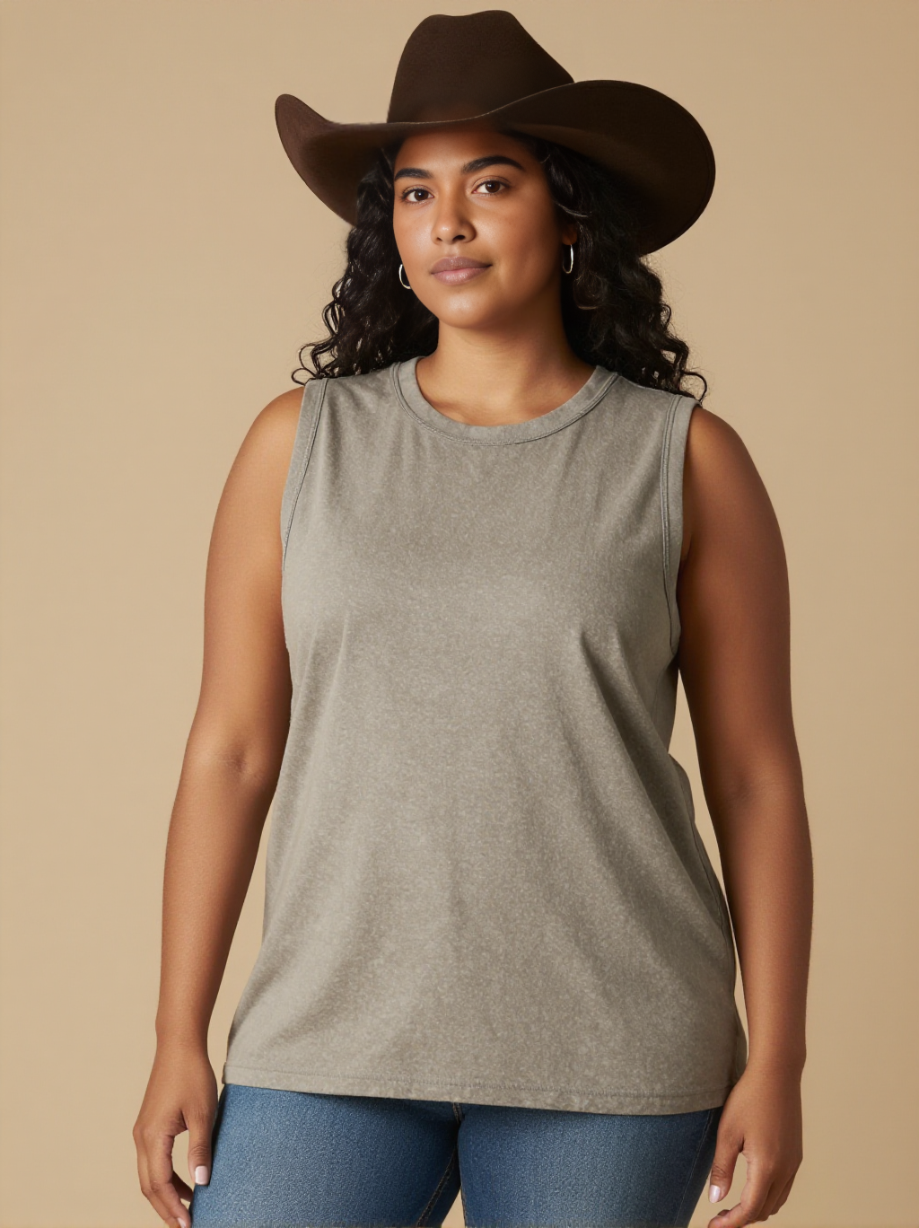 Monday Morning Talk RB-TOP13 – Front View – Mara – washed-grey