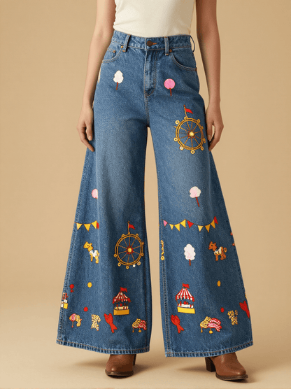 County Fair Day RB-BOT05 – Front View – Mara – Blue Denim