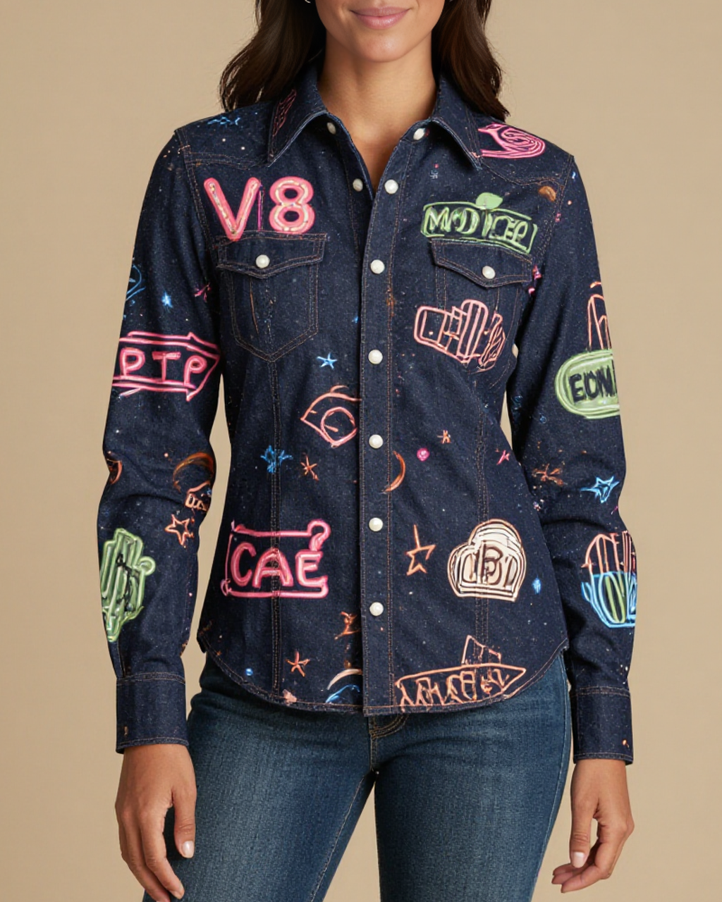 Neon Revival RB-TOP12 – Front View – Mara